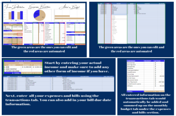 YMF Monthly Budget Planner - Image 3